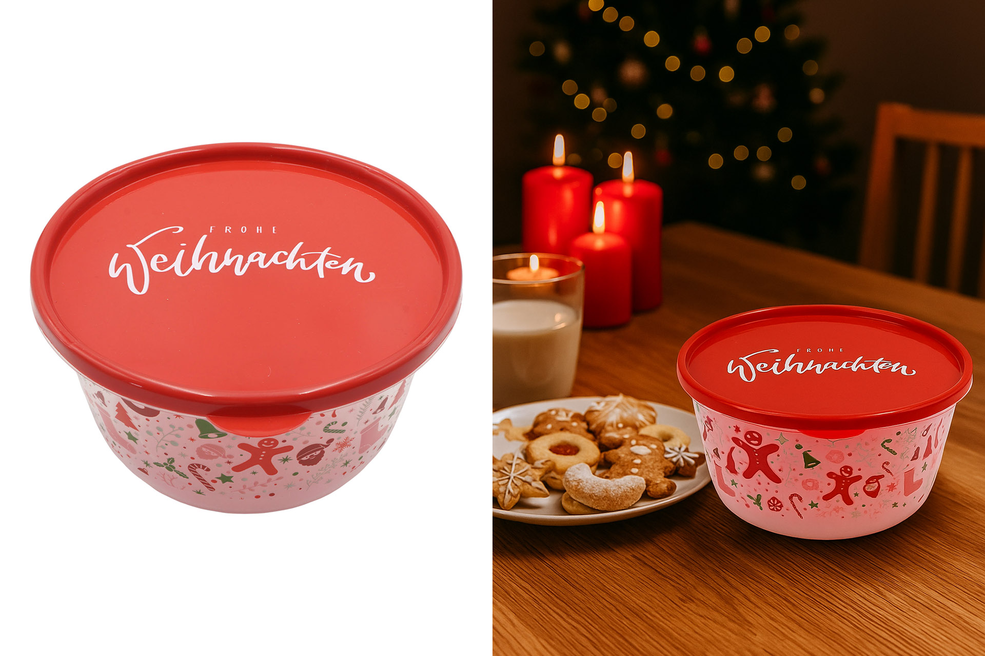 Vorratsdose "Weihnachtsedition", 1,8L