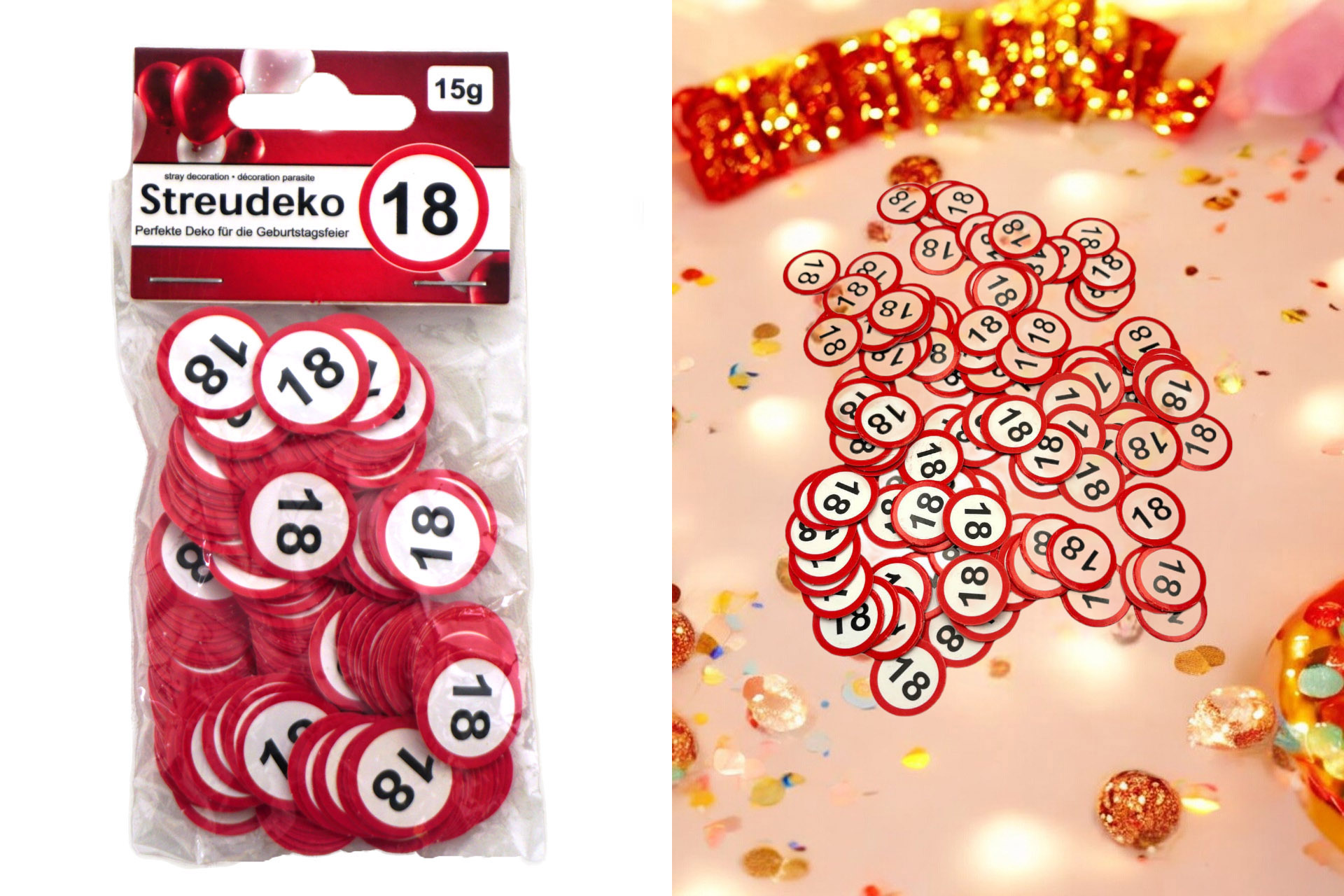 Jubiläums Sortiment Refill für Display Streudeko "18"