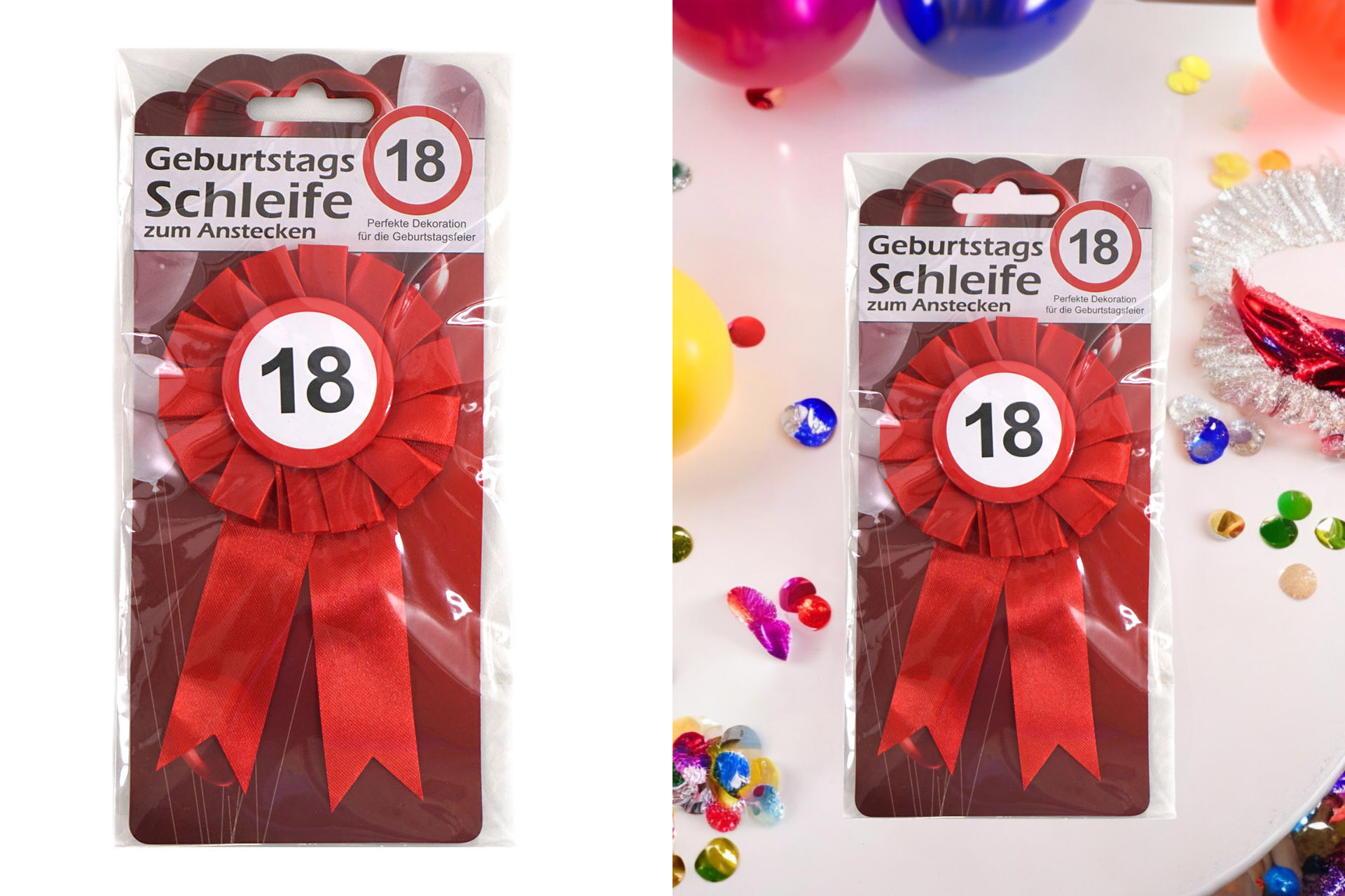 Jubiläums Sortiment Refill für Display Button Anstecker "18"