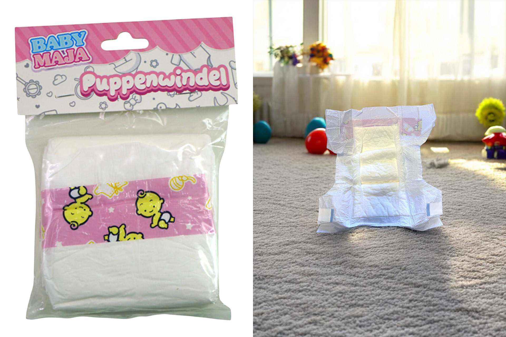 Baby Maja "Windel", mit print, größe 14-1