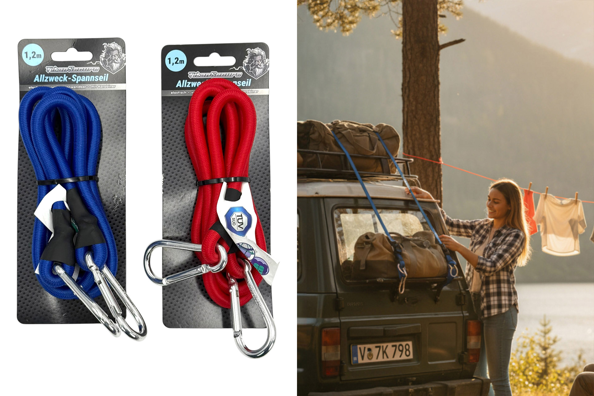 Allzweckspanner, 1,2m, TÜV+GS, 2 Farben