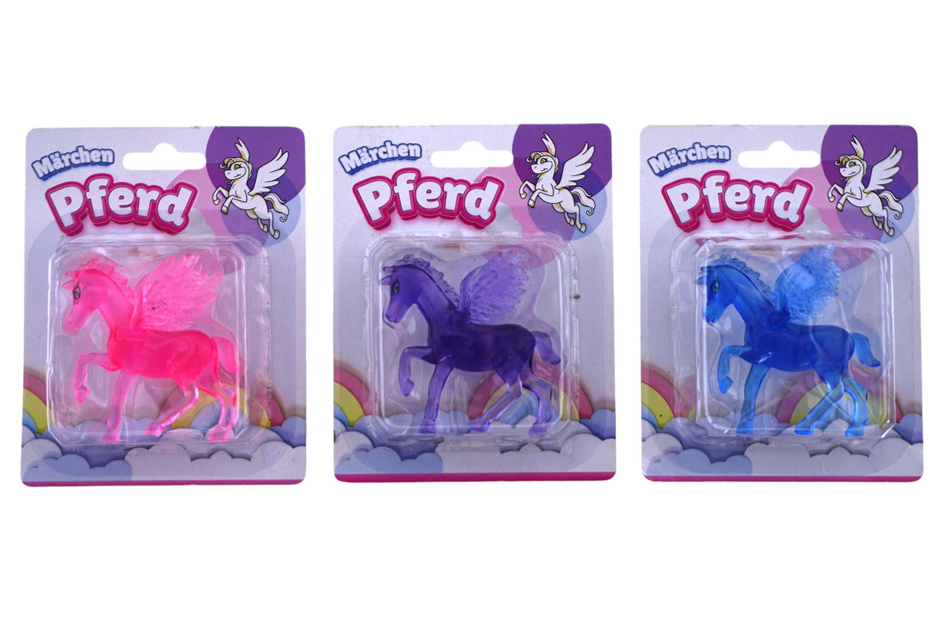 Spieltiere "Angle Horse", 3 Farben