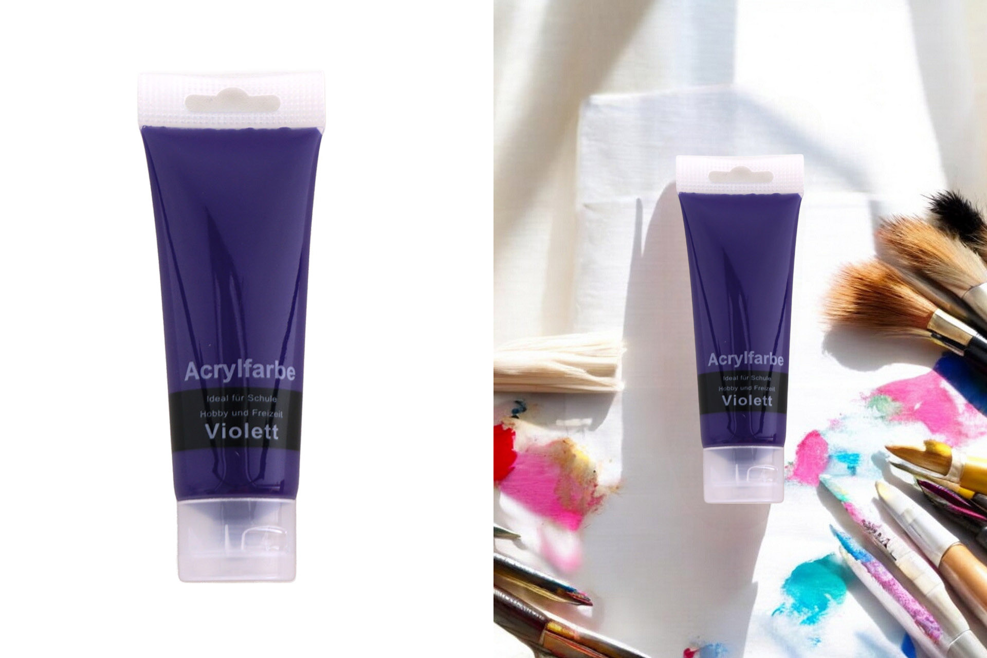 Acrylfarbe 75ml, violett